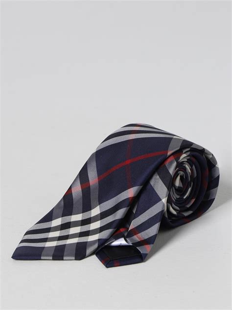 navy burberry tie|burberry classic tie.